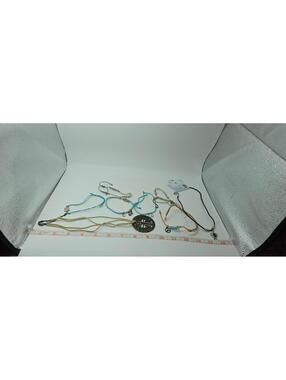 Pura Vida Jewelry Lot Sea Turtle Charms Paua Shell Wave Bracelets Necklace 8pc